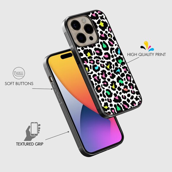 Leopard Phone Cover – iPhone 16, 15 Pro, Galaxy S25, S24, S24 Ultra, Pixel 9 XL - Picture 7 of 9